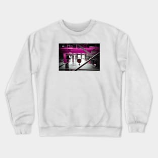 Urban Crane / Swiss Artwork Photography Crewneck Sweatshirt